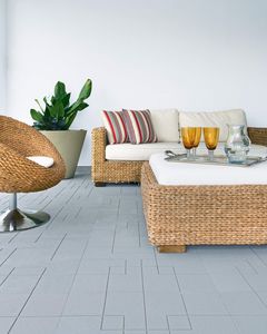 pavimento de hormigón / para interior / para exterior / residencial