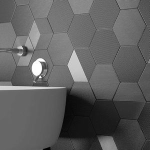 Baldosa de interior - MINI HEXA BEVEL - WOW Design EU - de pared / de
