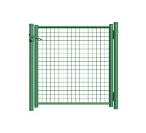 puerta para jardín de metal