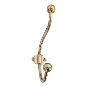 percha clásica / de bronce / de hierro / doble