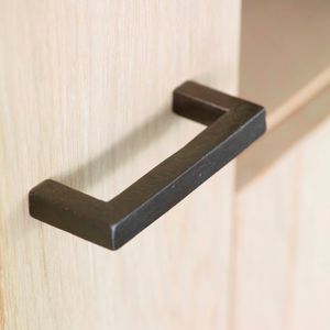 tirador para mueble de hierro envejecido