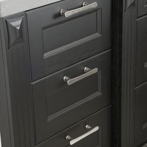 tirador para mueble de hierro envejecido