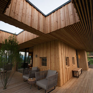 panel de madera de construcción