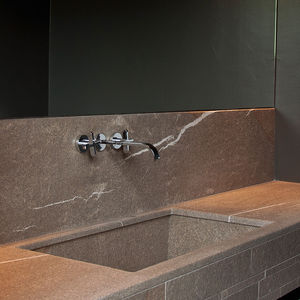 encimera de lavabo de piedra