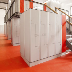 taquilla de vestuario de material laminado