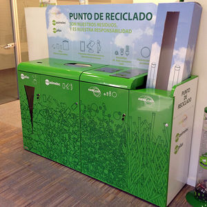 contenedor para pilas