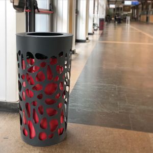 cubo de basura público