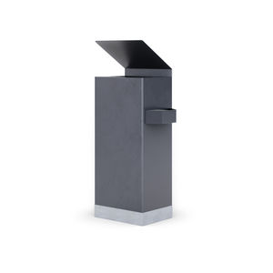 cubo de basura público
