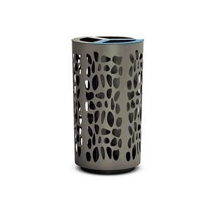 cubo de basura público