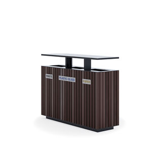 cubo de basura público
