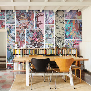 papel pintado contemporáneo