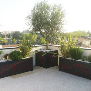 jardinera de aluminio termolacado