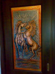 ventana de metal