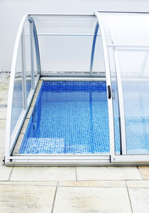 cubierta para piscina medias altas