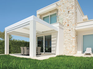 pérgola adosada