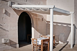 pérgola adosada