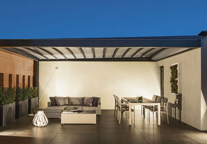 Pérgola adosada - PARTERRE : SANREMO PATIO - Frigerio Living - de