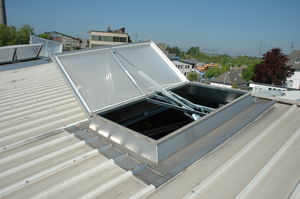trampilla de ventilación acero
