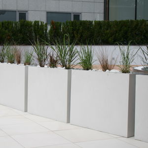 jardinera de hormigón