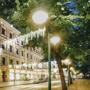 cortina luminosa LED