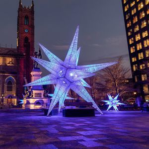 decoración de Navidad de fibra de vidrio