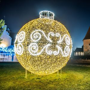 luces de Navidad 3D