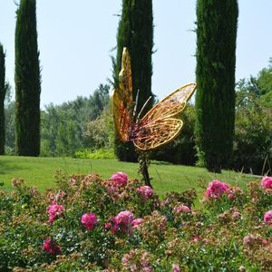 escultura de fibra de vidrio