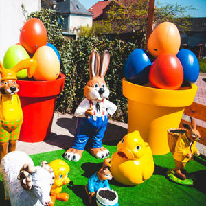 escultura decoración de Pascua