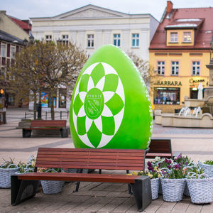 escultura decoración de Pascua