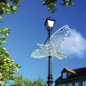 escultura de fibra de vidrio