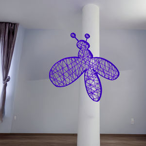 escultura de fibra de vidrio