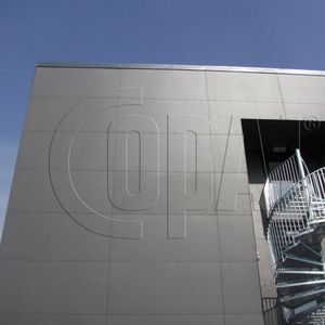 revestimiento de fachada de paneles
