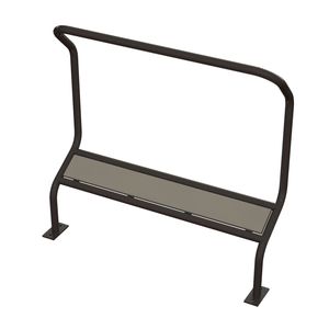 aparcabicis de acero galvanizado
