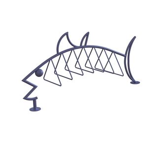 aparcabicis de suelo