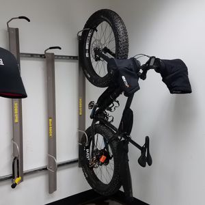 aparcabicis de pared