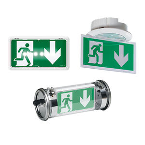 iluminación de emergencia empotrable de techo
