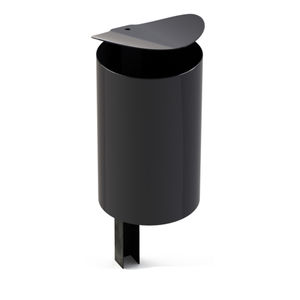 cubo de basura público