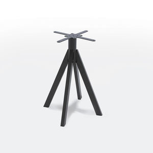 base de mesa de metal