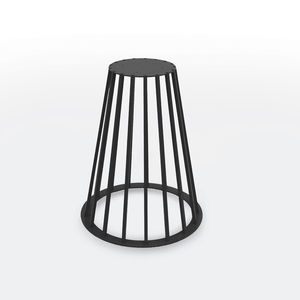 base de mesa de metal