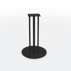 base de mesa de metal