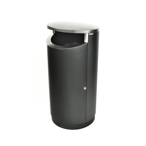 cubo de basura público