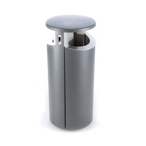 cubo de basura público