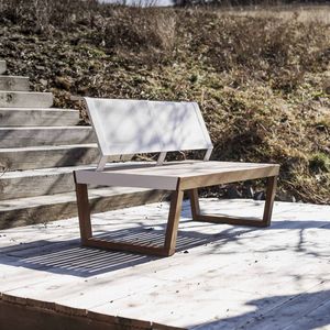 banco para jardín contemporáneo