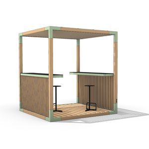 cabina de concentración para 2 personas