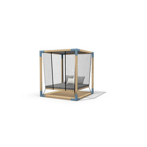 cama de jardín suspendida