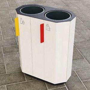 cubo de basura público