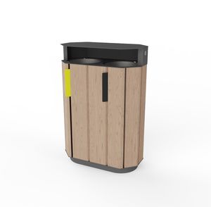 cubo de basura público