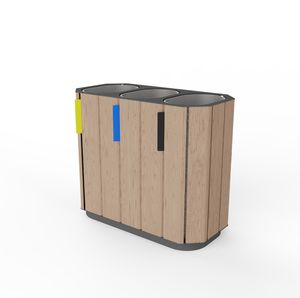 cubo de basura público