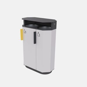 cubo de basura público