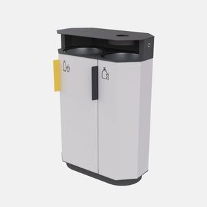 cubo de basura público